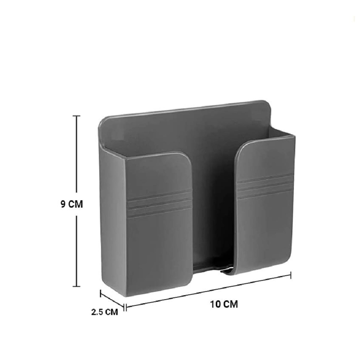 Product size diagram for wall-mounted holder showing dimensions