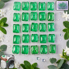 Plant-based washing detergent pods pack with 25 pods