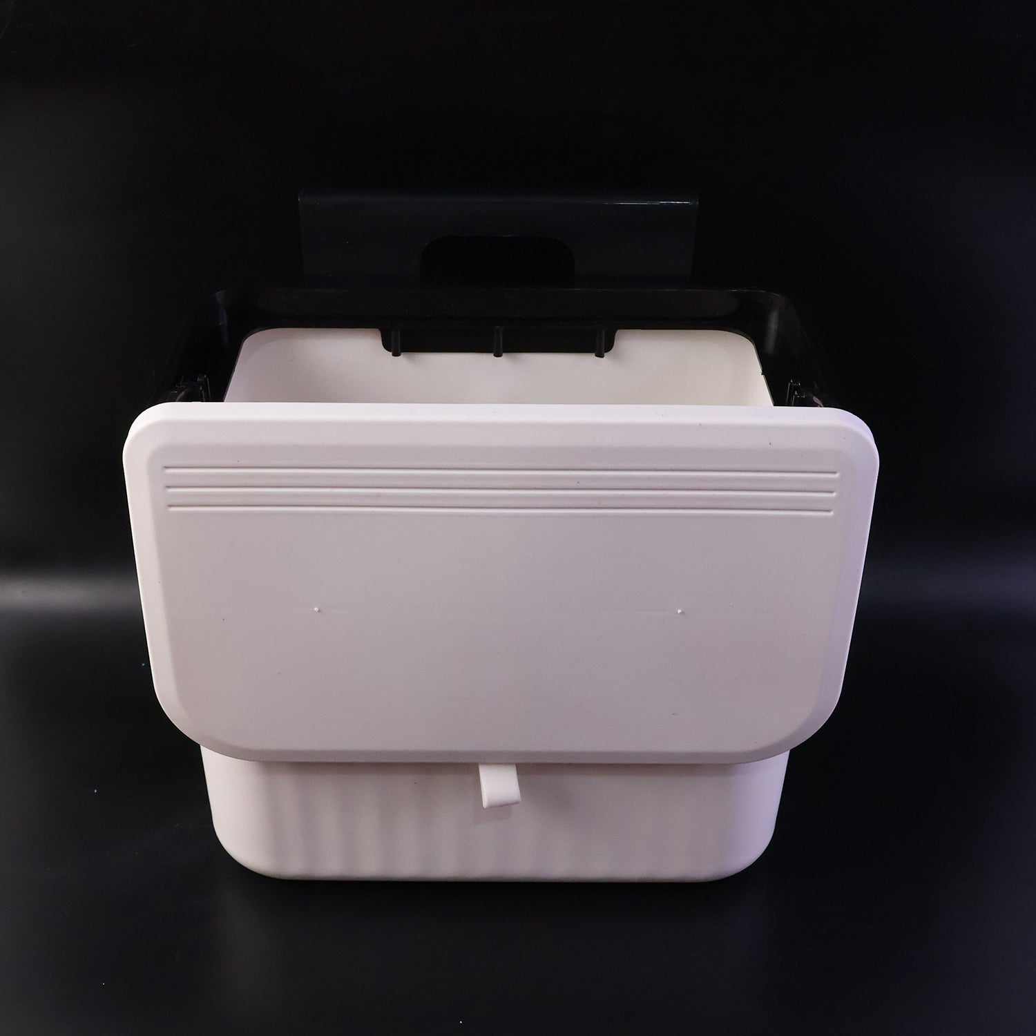 Kitchen Dustbin Hanging on Cabinet Door
