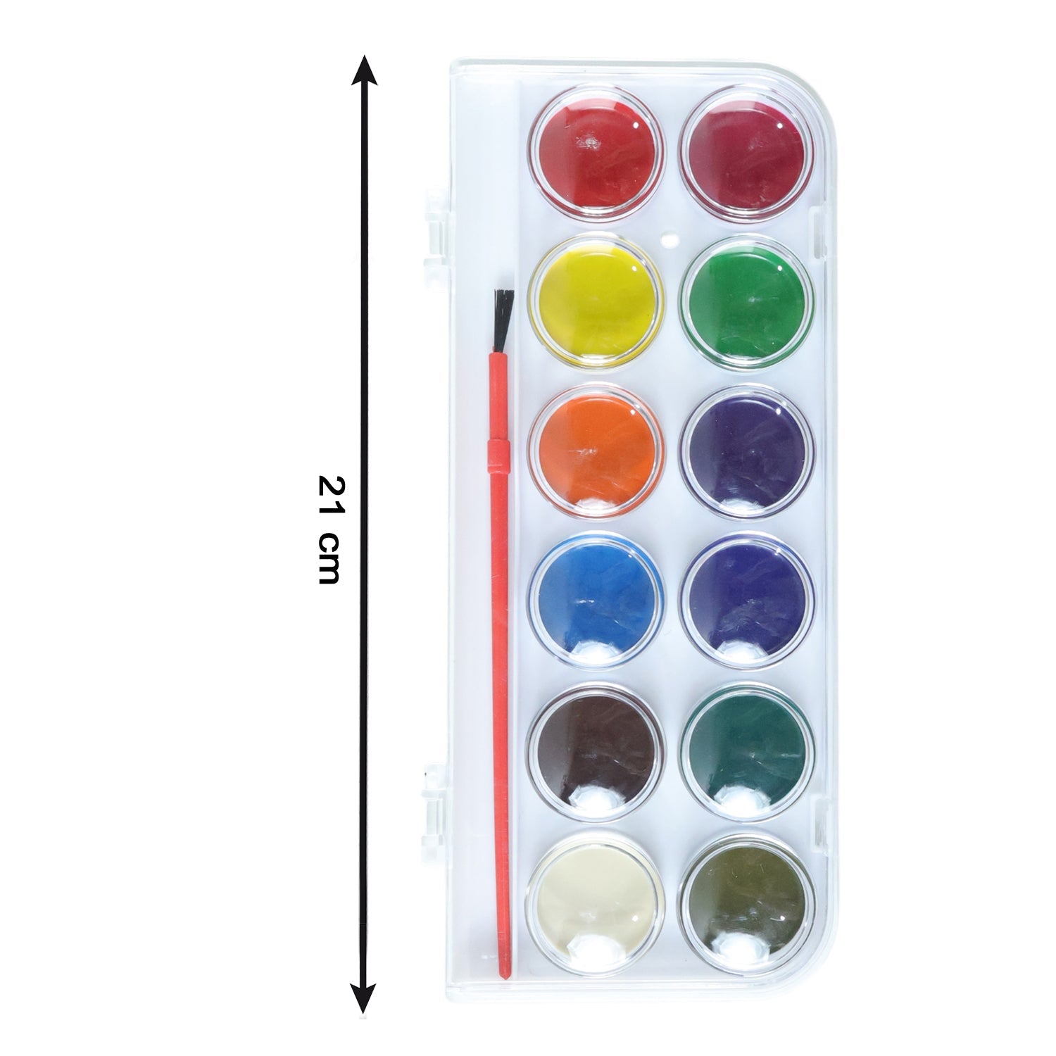 Watercolour Paints Compact Case