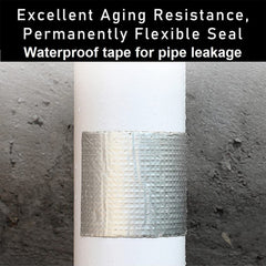 Waterproof B-Grade tape applied on construction surface
