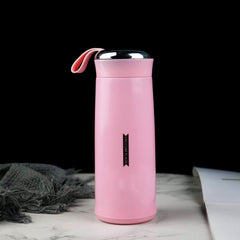 glass water bottle