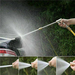 Long lance water spray gun for reaching under cars and into corners