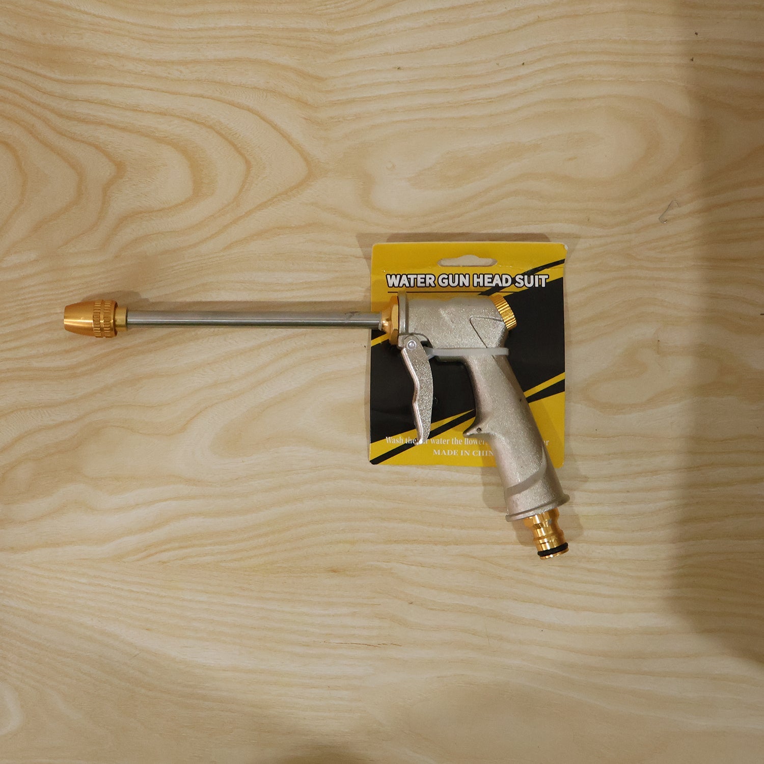 High pressure garden water spray gun with ergonomic grip