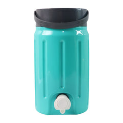 Insulated water jug with leak-proof lid