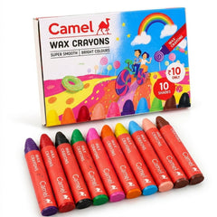 Ten Colour Drawing Crayons