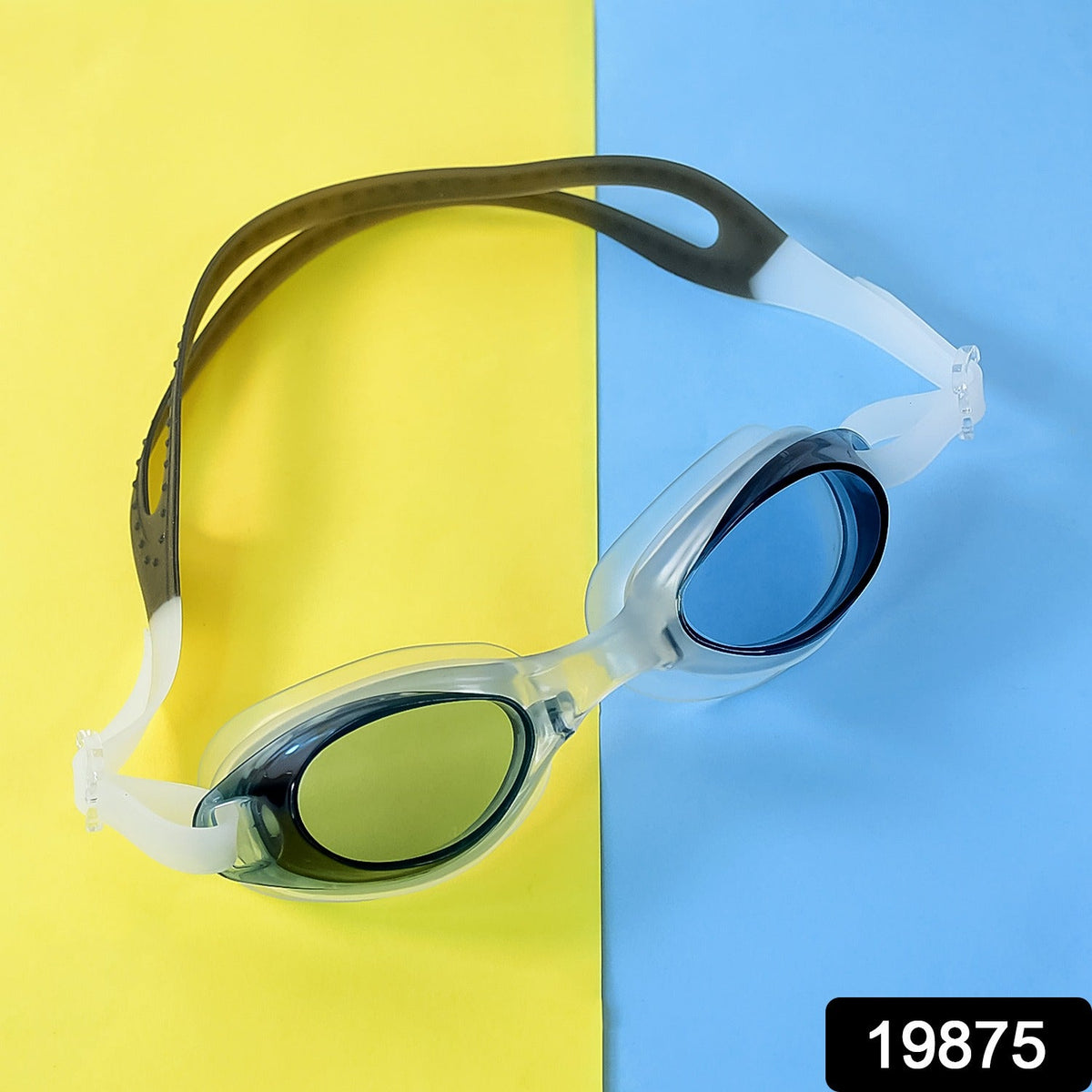 Konex wave craft clear vision anti-fog swimming goggles