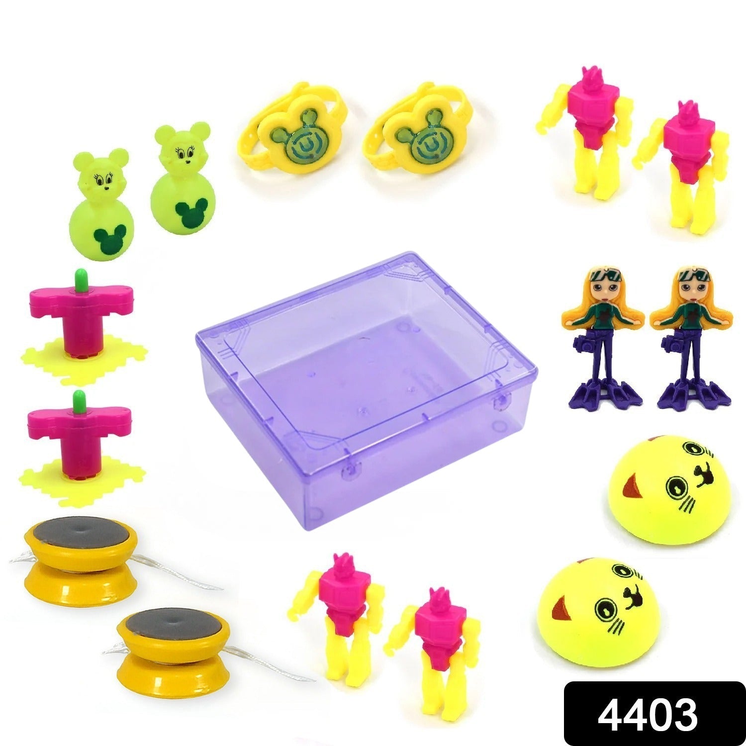 Variety of friction powered push & go toys for kids