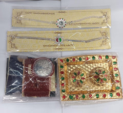 designer rakhi set