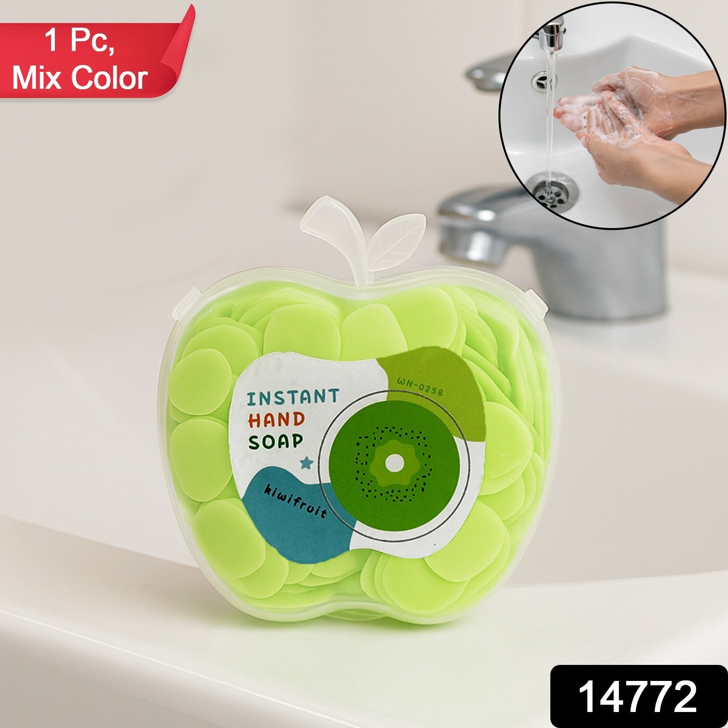 Instant Hand Paper Soap (1 Pc)