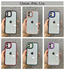 Chrome Clear Hard Protection Case For Oppo