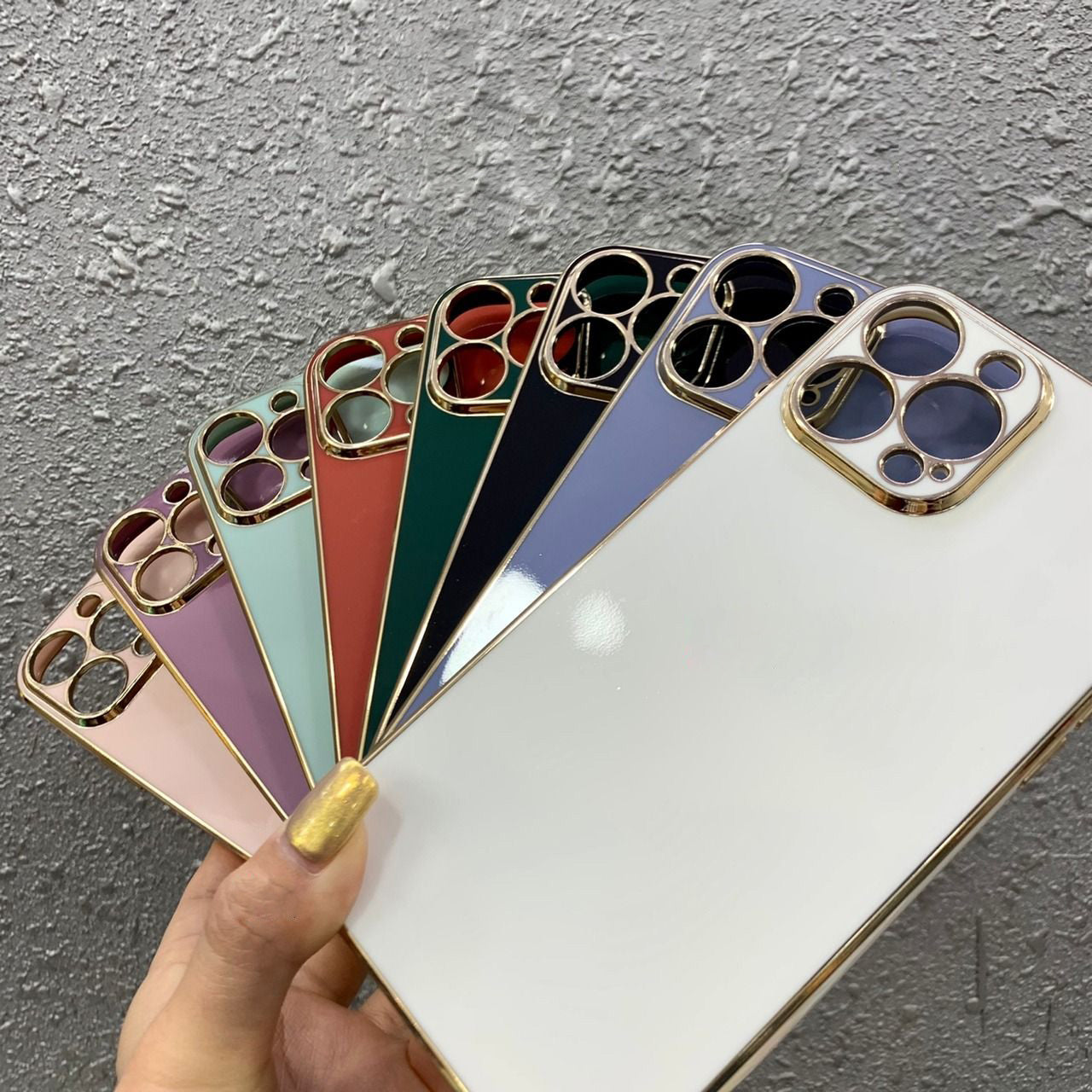 6D Chrome Hard Protection Case For Poco