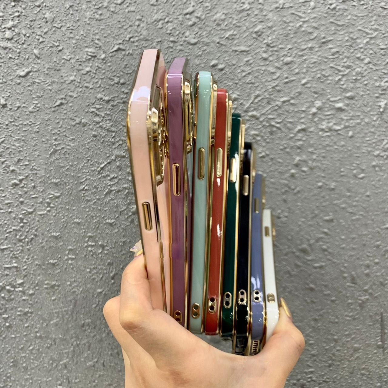 6D Chrome Hard Protection Case For Poco