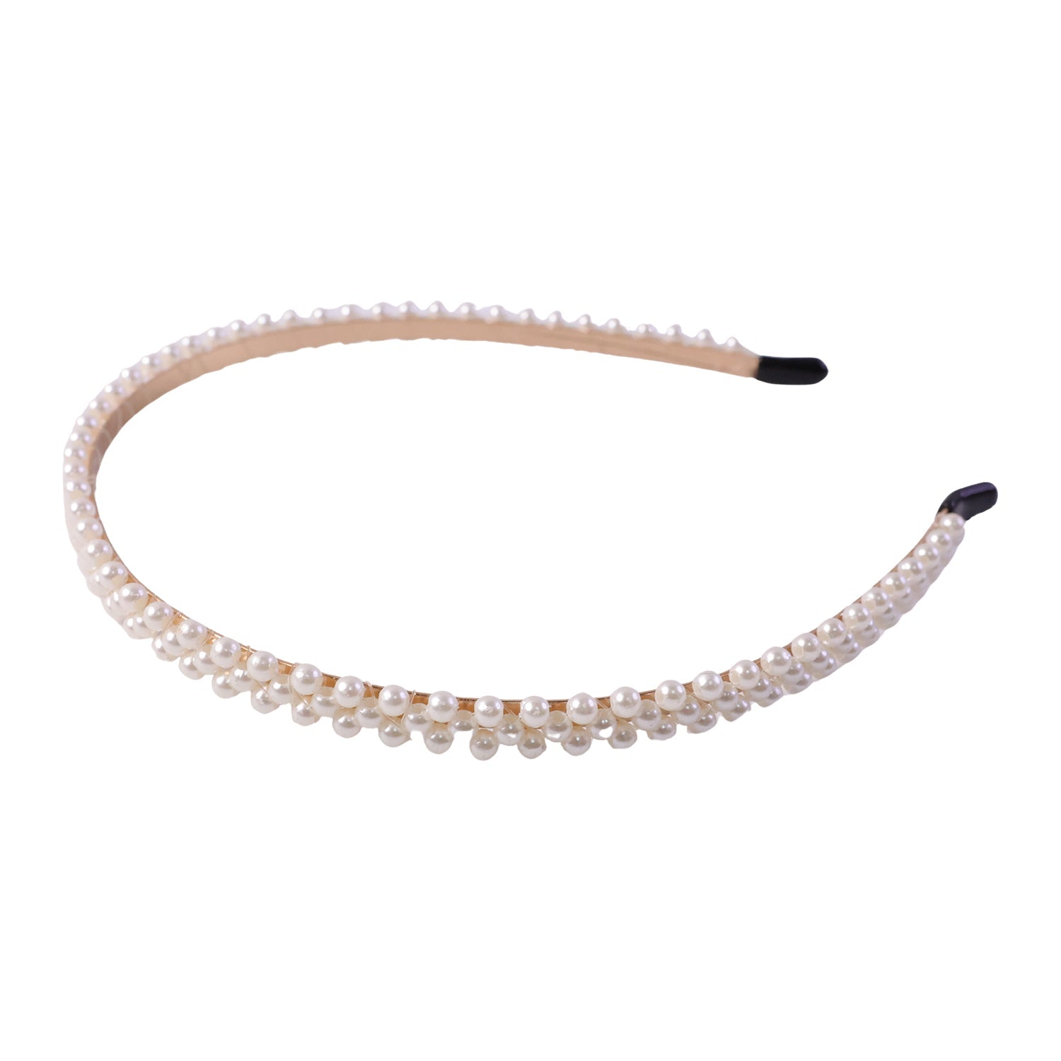 Slim Pearl Hairband Elegant Designer Headband for Women (1 Pc)