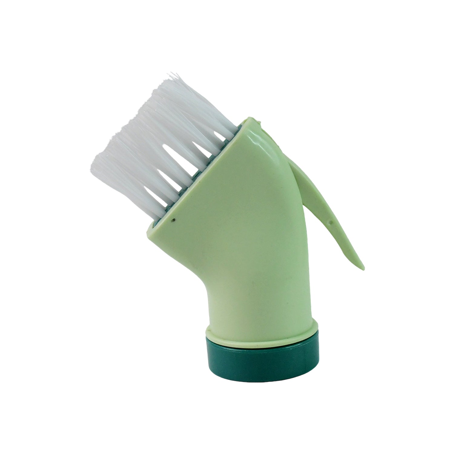 Scraper and brush combo for cleaning tough-dirt in corners and crevices