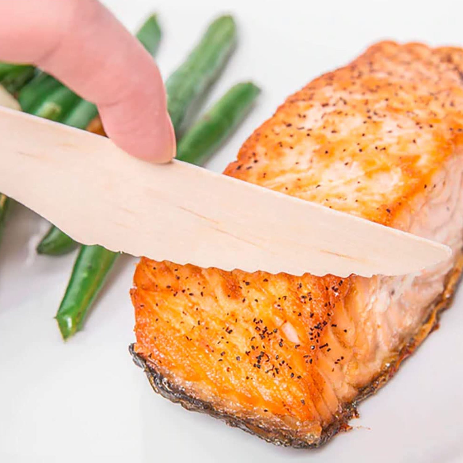 165mm Wooden Knife – 30 Pcs Pack