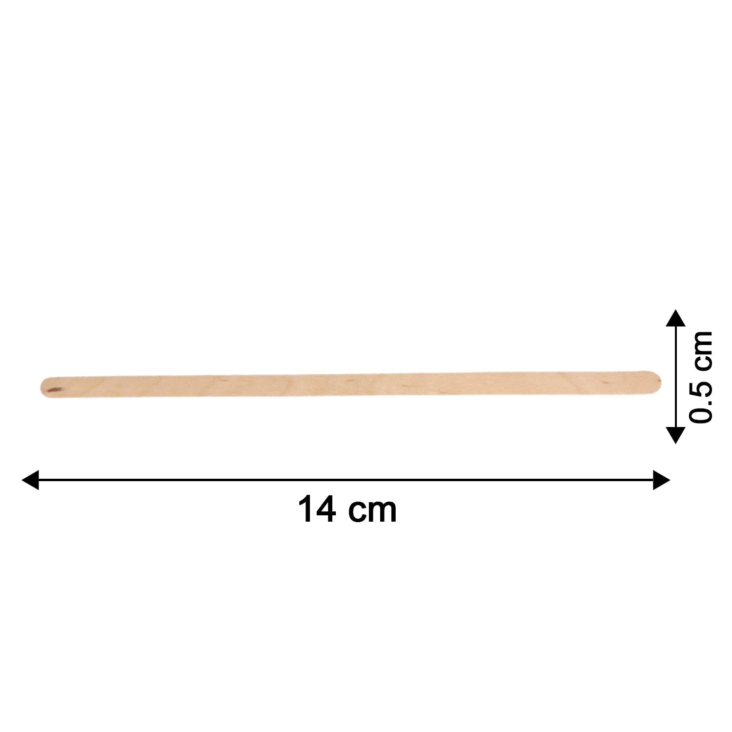 Freshee Wooden Coffee Stirrers 140×5×1 mm – 30 Pcs Pack