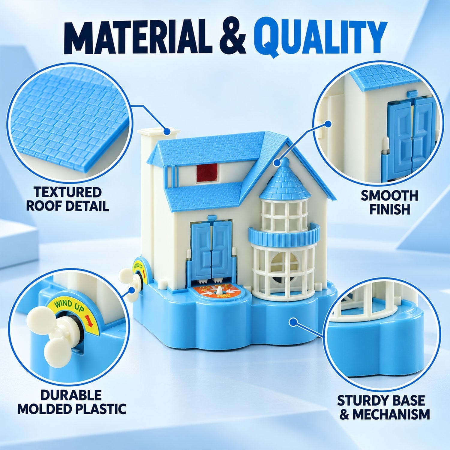Blue House Savings Toy