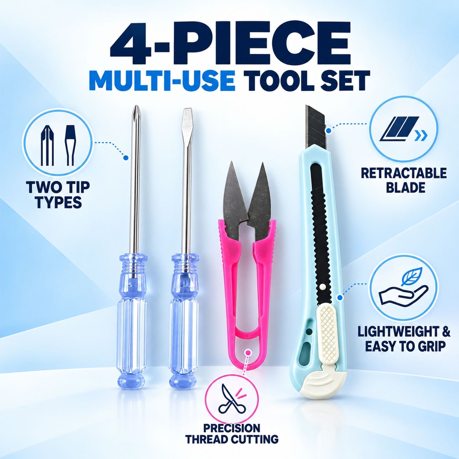Multiuse Hand Tool Set