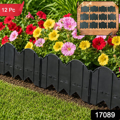 Garden Lawn Edging Border Set - Easy Interlocking Panels
