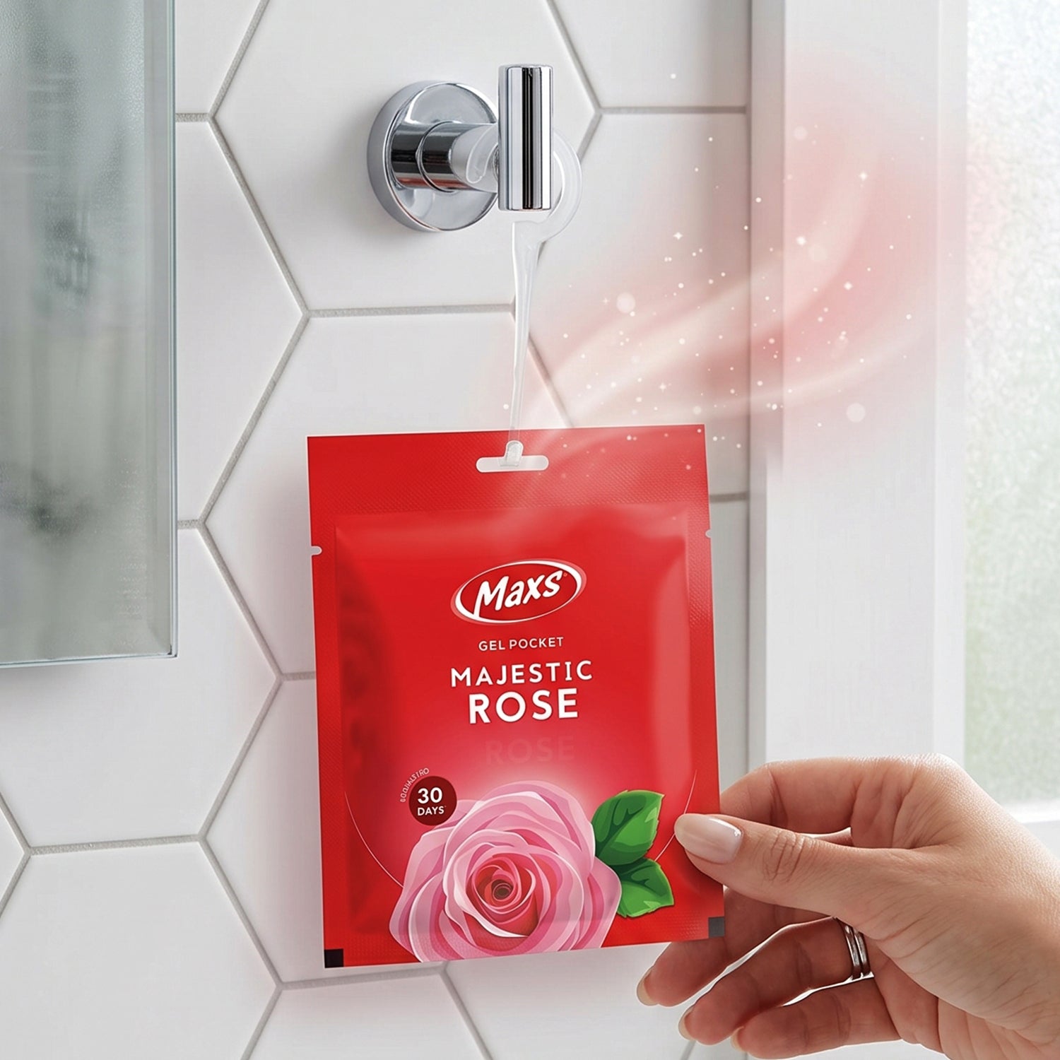 Majestic Rose Aroma Gel Air Freshener