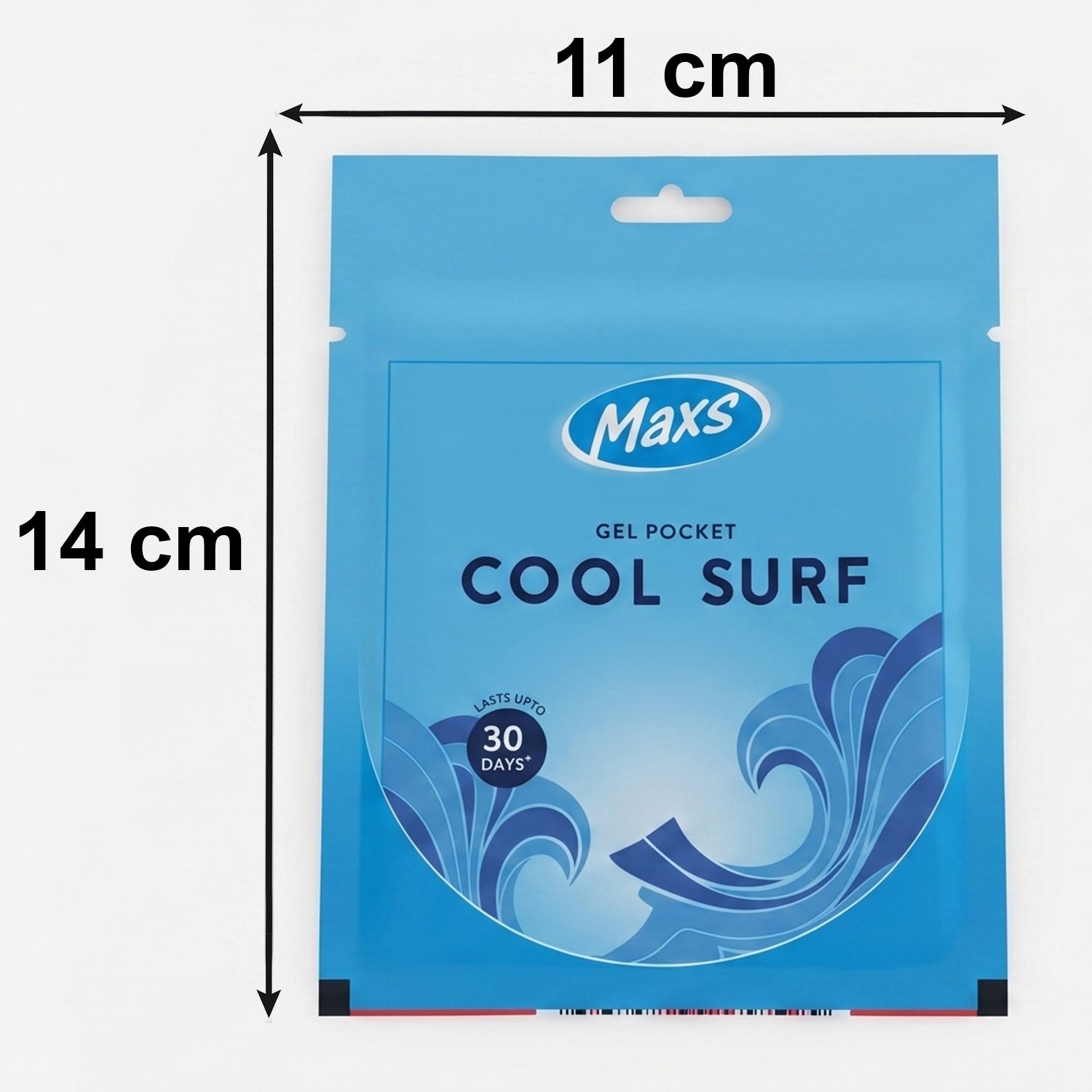 Maxs Gel Air Freshener Side Profile