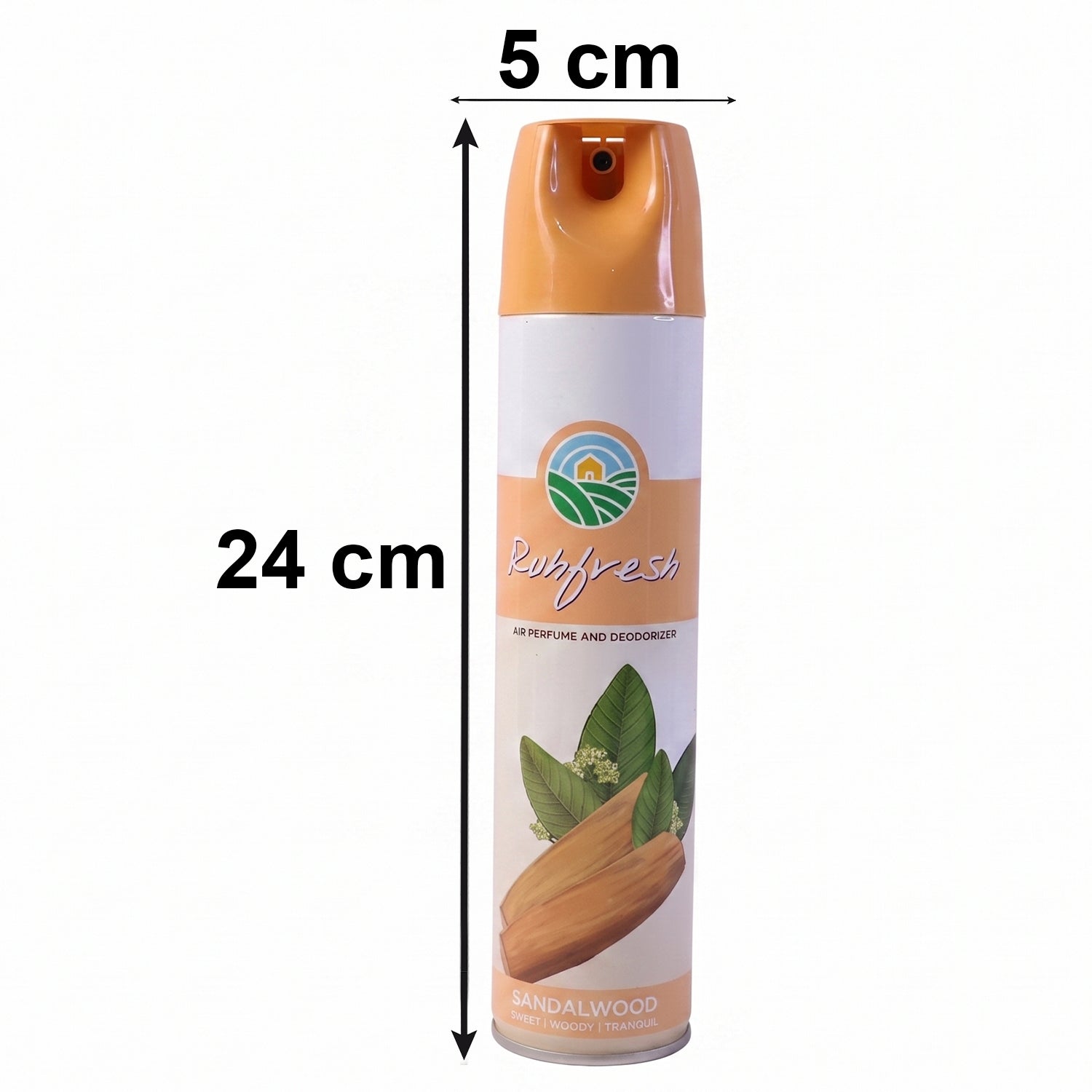 Sandalwood air freshener spray spray nozzle close-up