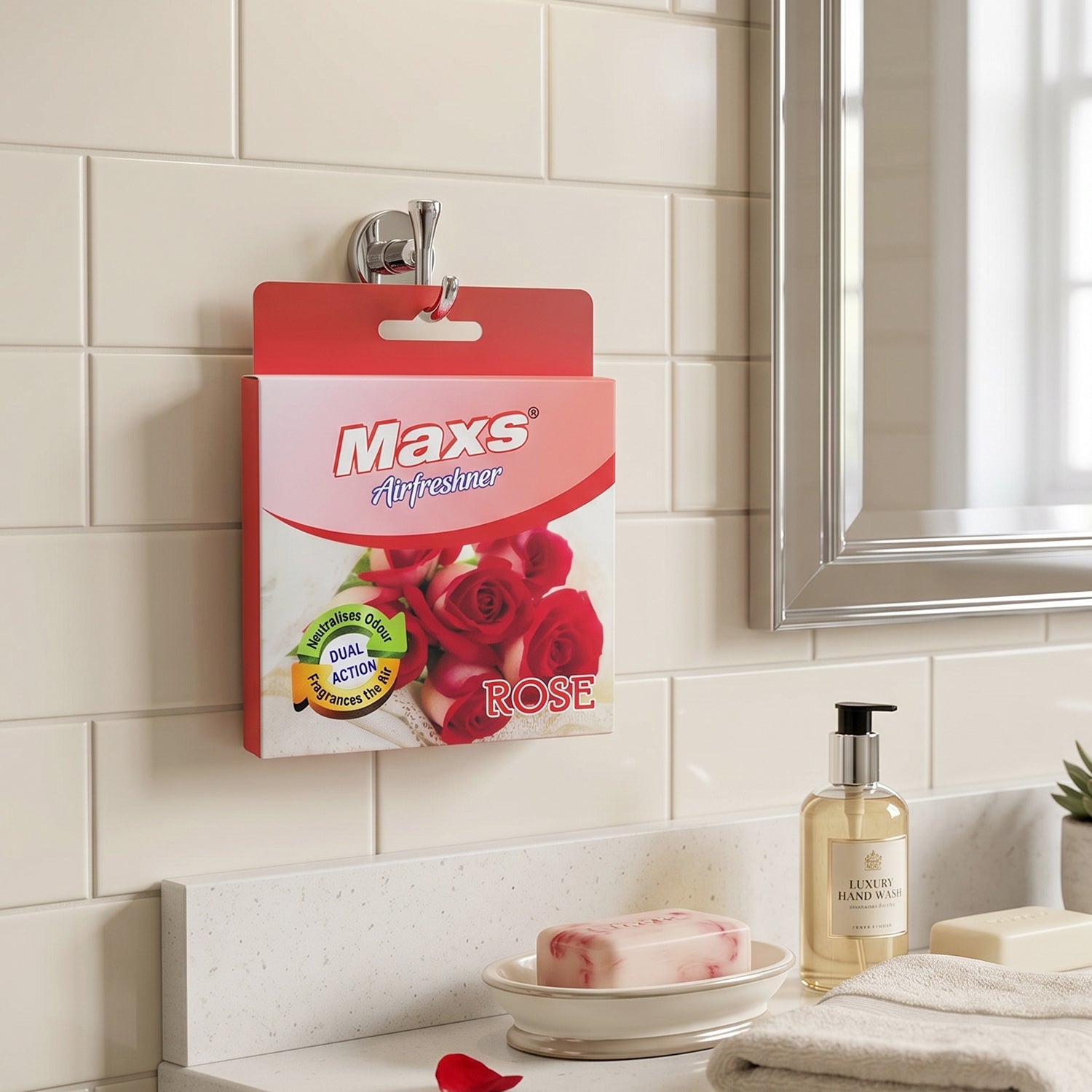 Multi-scented air freshener solid blocks