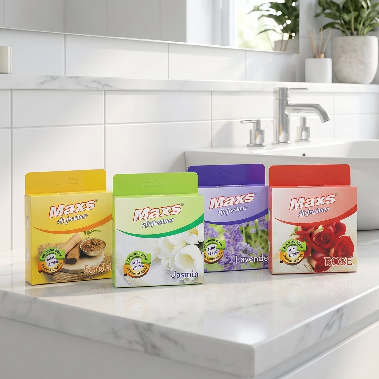 Solid air freshener fragrance blocks