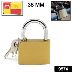 Multipurpose Solid 3 Keys Padlock 38 mm / 1 Pc)