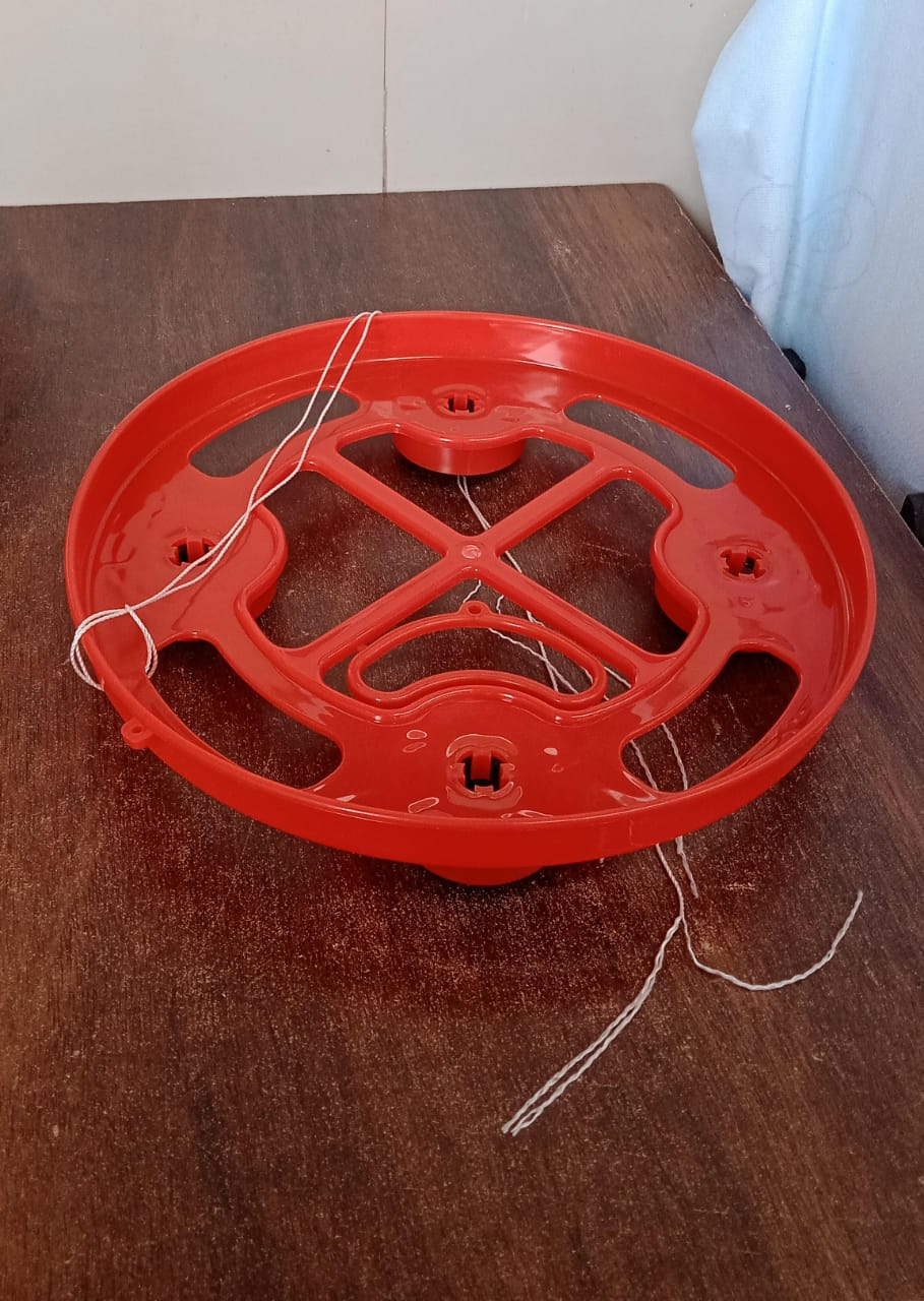 Gas cylinder trolley with handle for easy movement