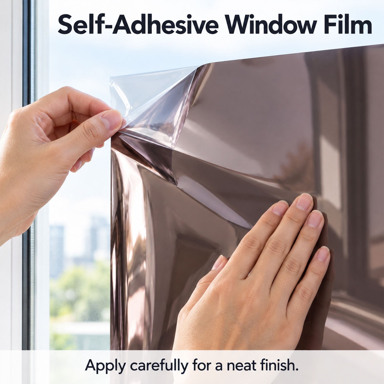 Peel and Stick Window Tint