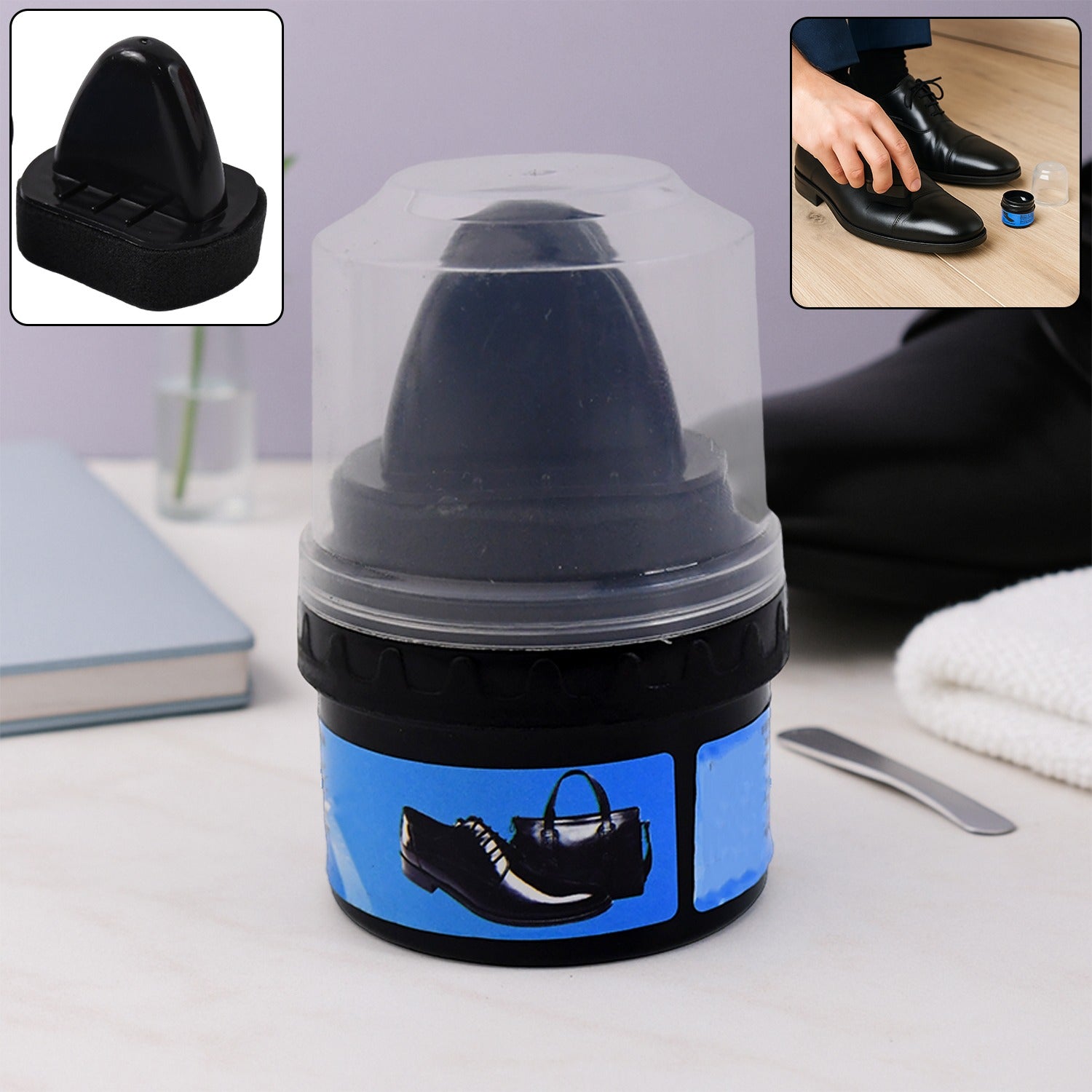 Instant Shoe Shine Sponge close-up image