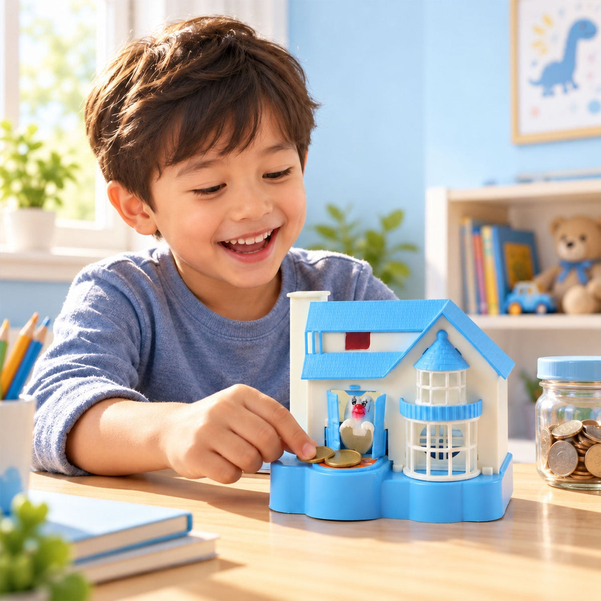 Puppy House Coin Bank