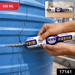 Waterproof Silicone Sealant 590ML for Flexible Gap Repair