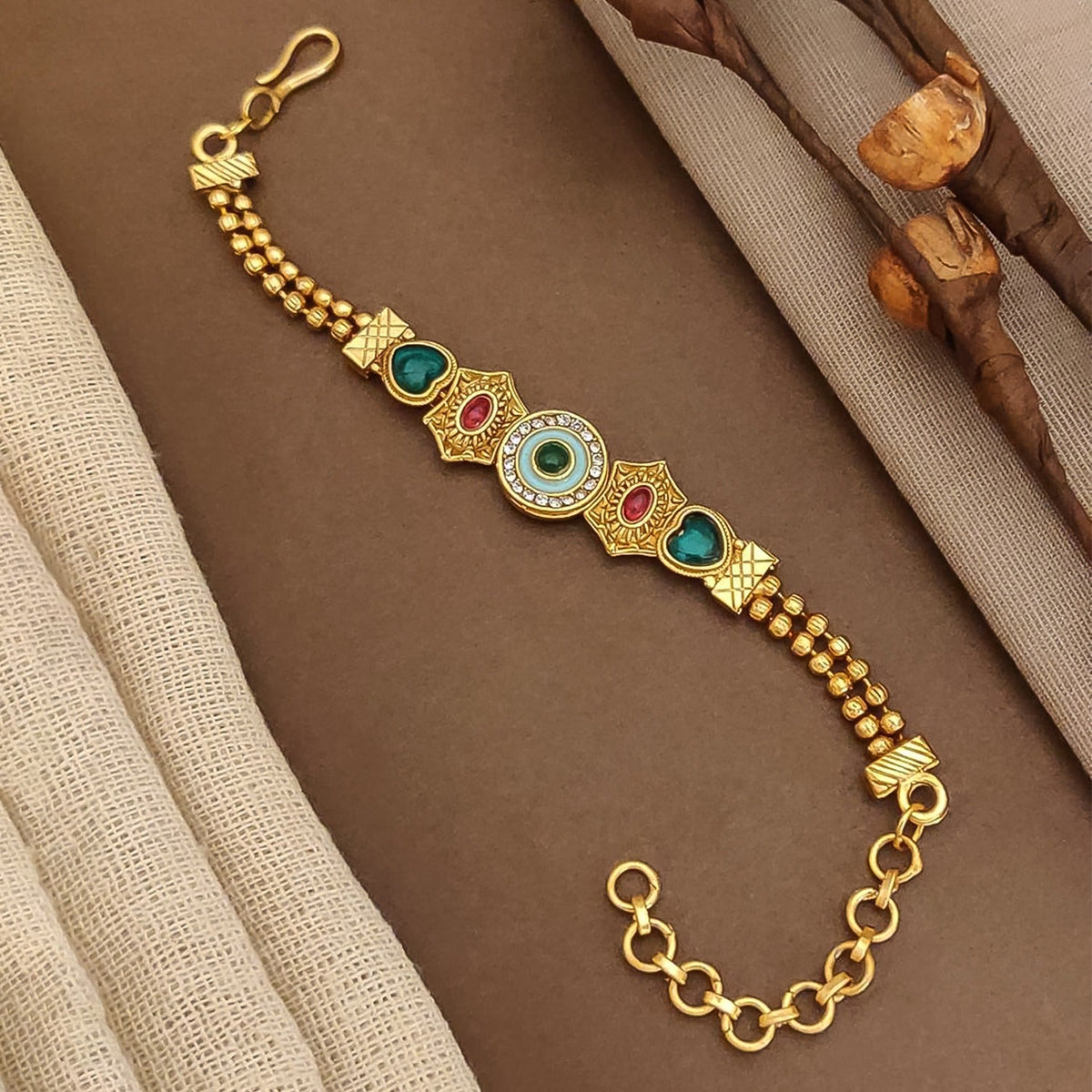 Luxury Brass Bracelet â€“ Elegant & Modern