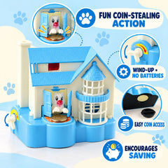 Wind Up Coin Stealing Toy