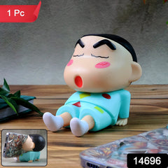 Cartoon phone stand holding smartphone