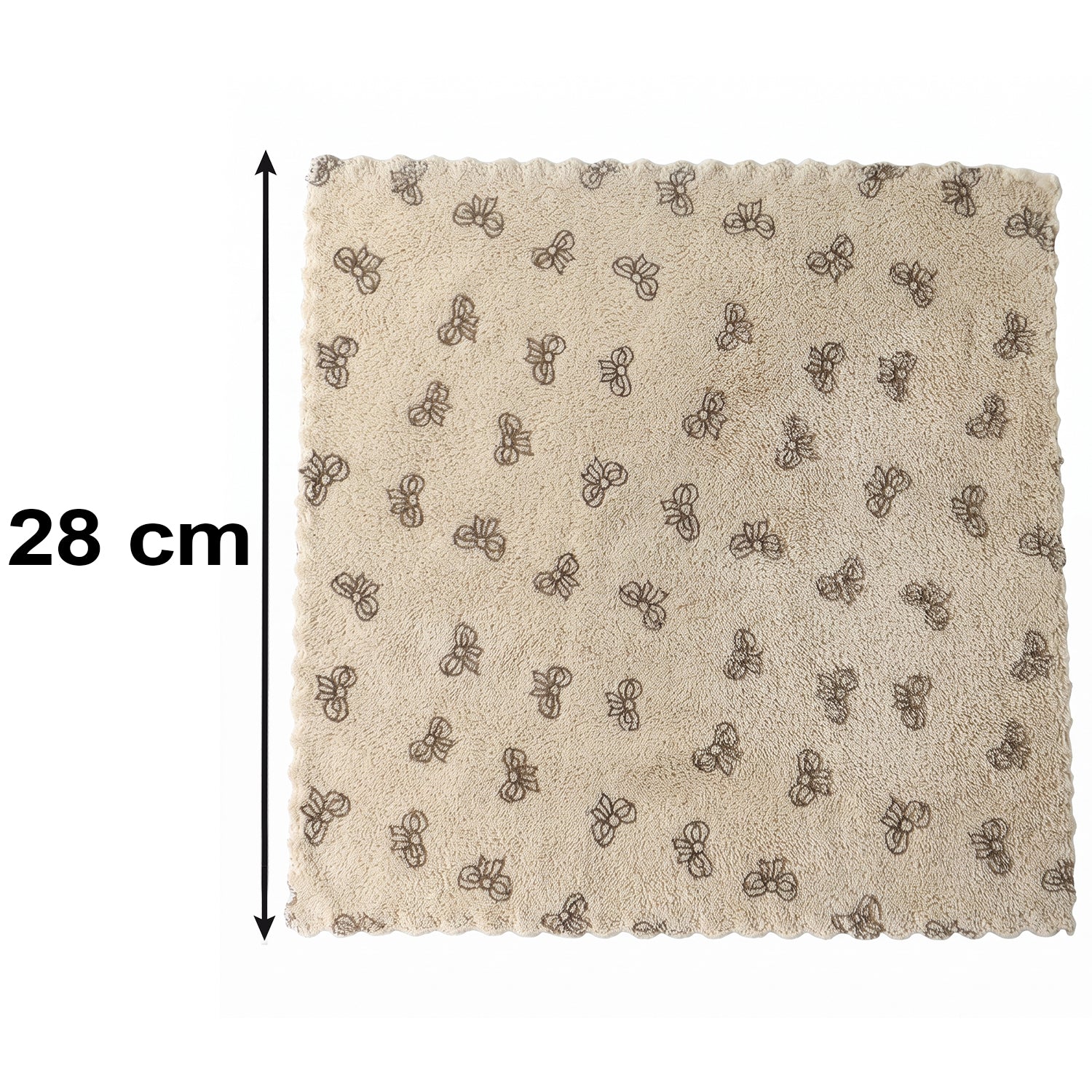 Cleaning towel size 28 x 28 centimetres