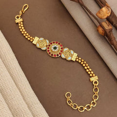 Elegant Gold Brass Bracelet â€“ Timeless Design