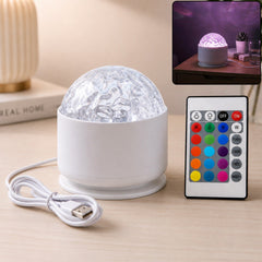 LED Starry Projection Light with Remote for Ambient Room Decor