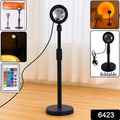 Multi Colors Sunset Lamp Projection lifestyle setting
