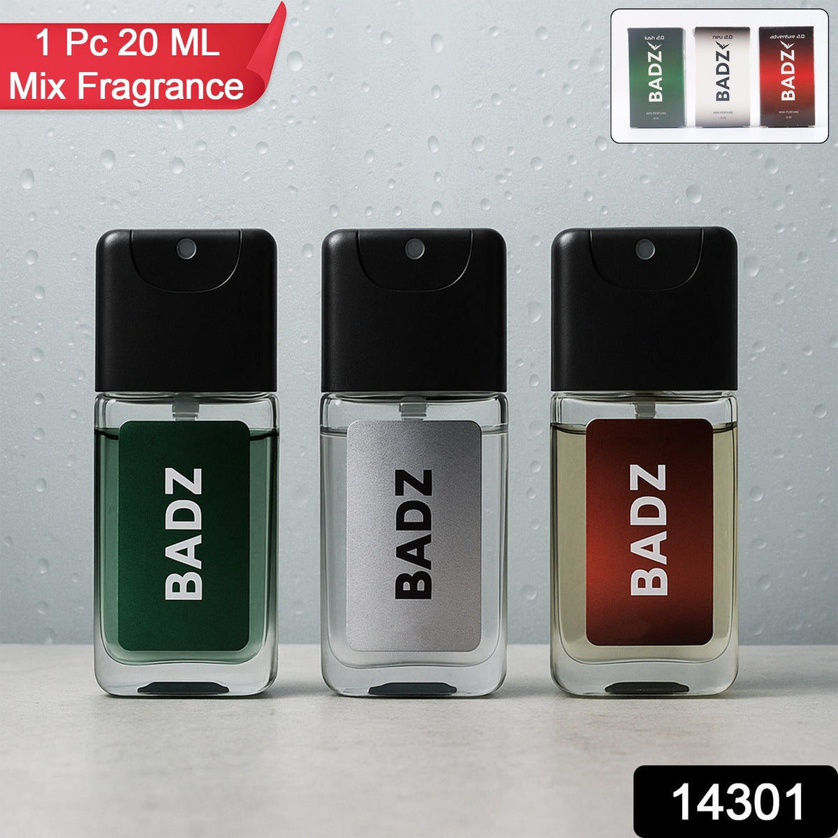 Premium Unisex Aromatic Fragrance Set, 20ml Bottles