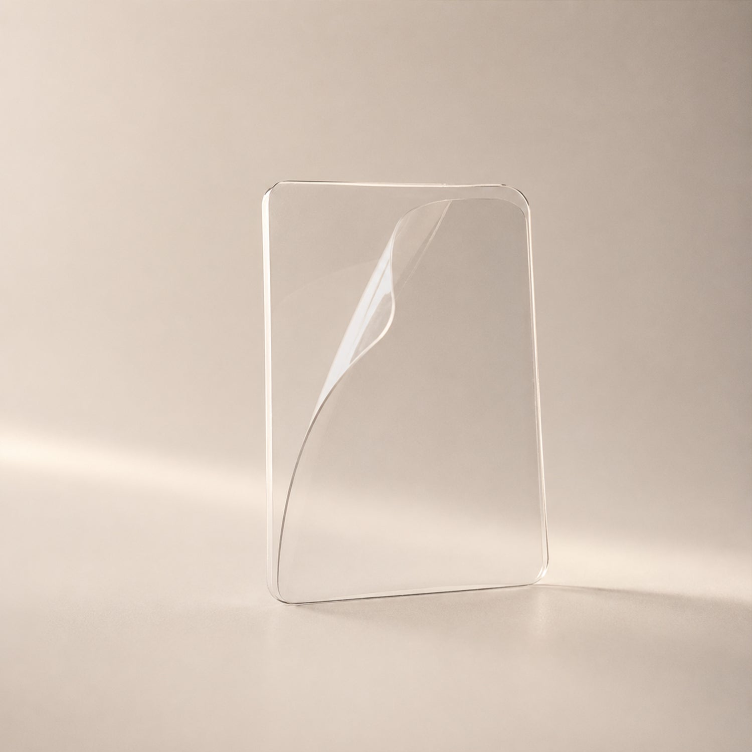 Double Side Sticker Transparent Adhesive Pad on white background