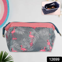 Makeup Bag / Pouch / Travel Cosmetic Bags / Brush Pouch Toiletry Kit Fashion Women Jewelry Organizer with Zipper Portable Purse Pouch (1 pc / 25Ã—13 Cm)
