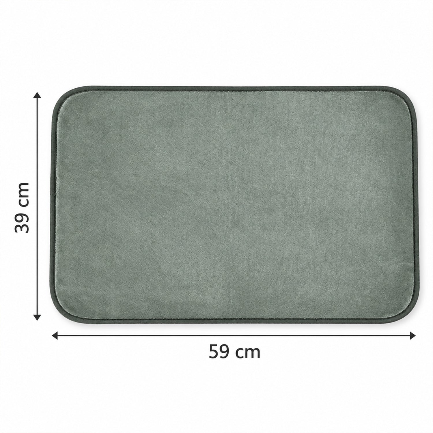 59cm Rectangular Accent Mat