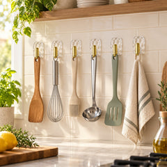 Transparent Adhesive Wall Hooks