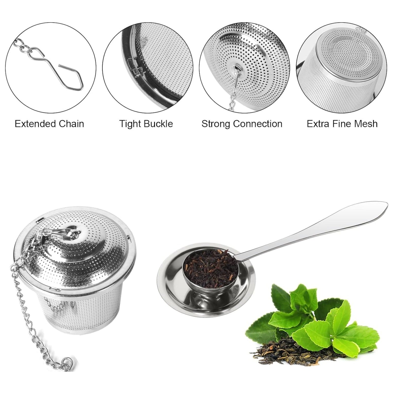 Steeping ball tea filter