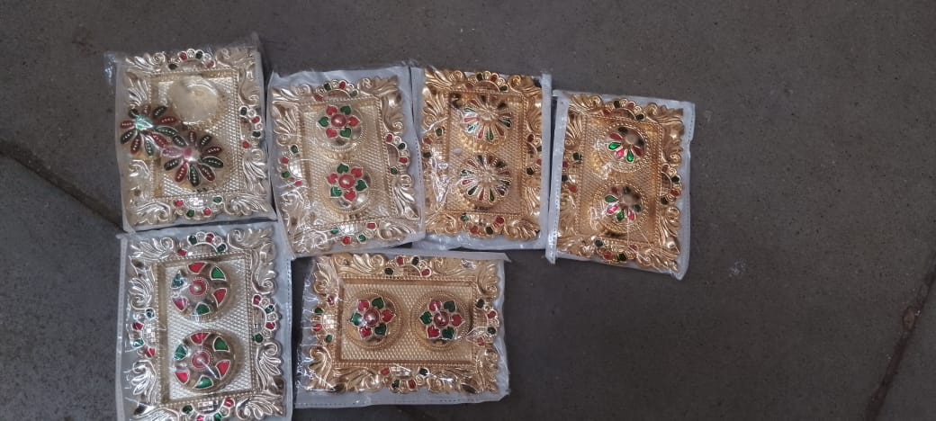 Pooja thali gift prepared for Raksha Bandhan festival