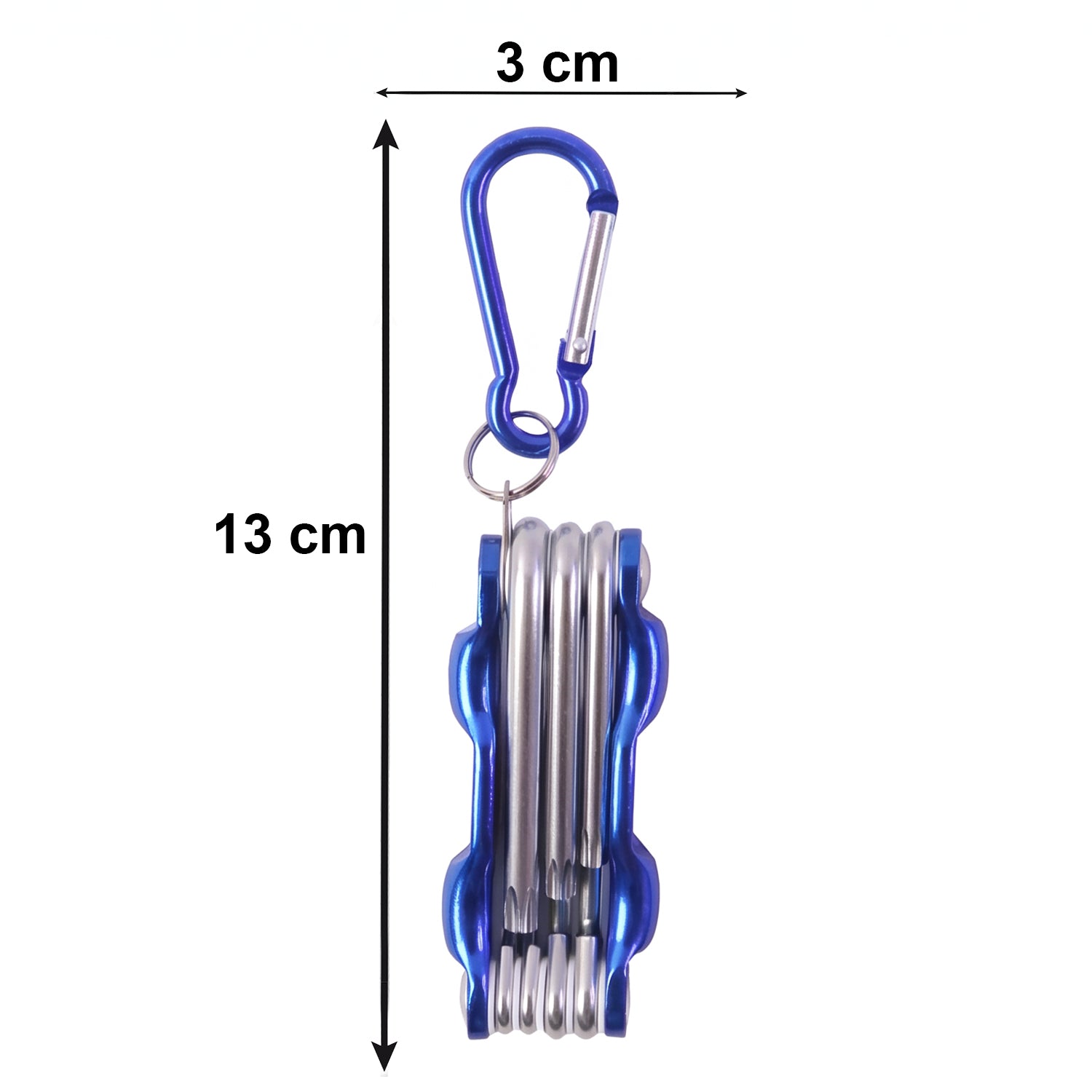 compact cycling multi tool with clip for carrying